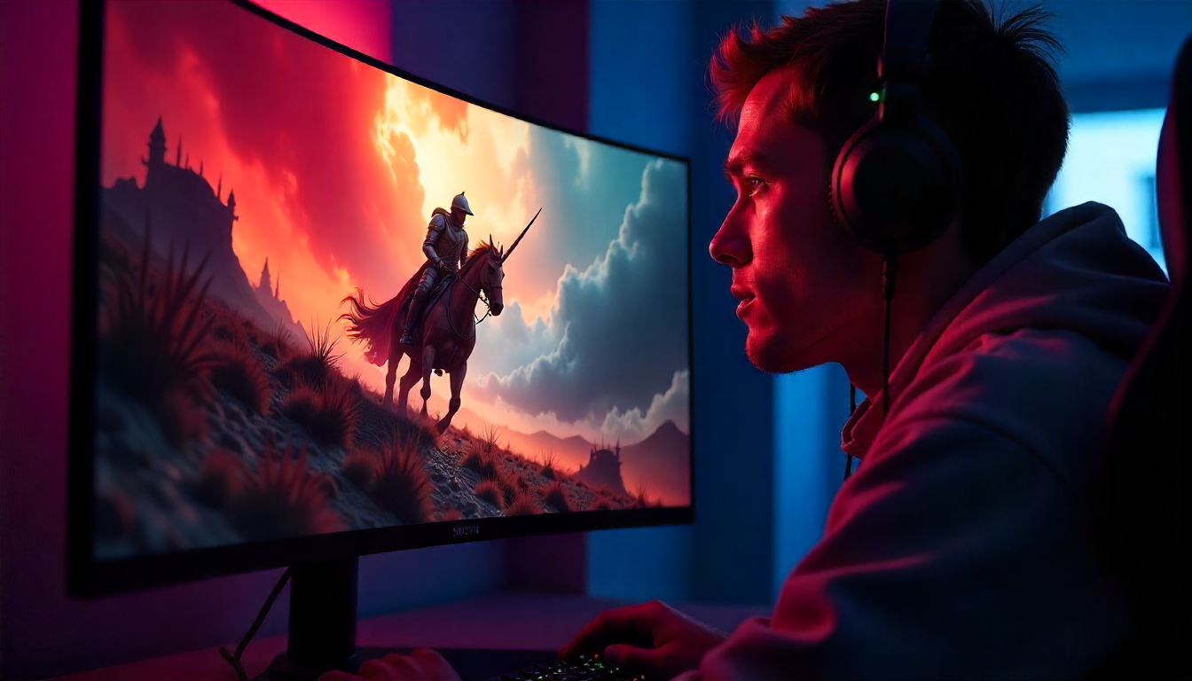 Samsung Odyssey G55 - Diseño y construcción